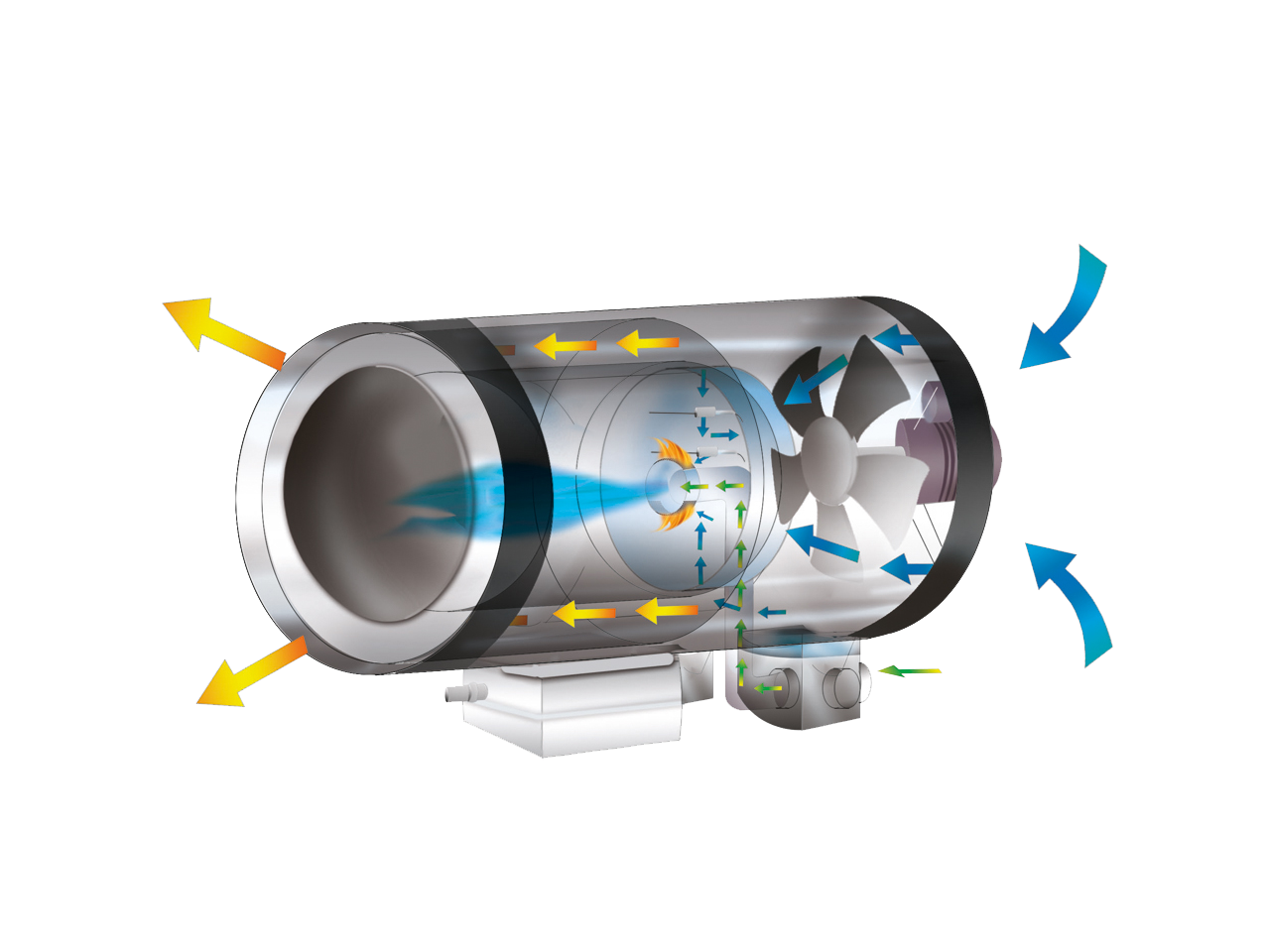 Характеристики Теплогенератор подвесной газовый Ballu-Biemmedue GA/N 70 C:  инструкция, техническое описание | интернет-магазин Русклимат