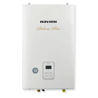 Котел газовый Navien Deluxe Plus -24k настенный, 2 конт., закр. кам. сгор., коаксиальный