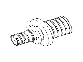Муфта REHAU соединительная переходная 20-16 PX, PPSU